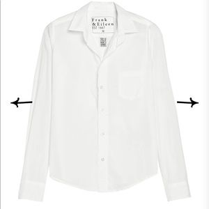 NWT Frank & Eileen Barry Button Up